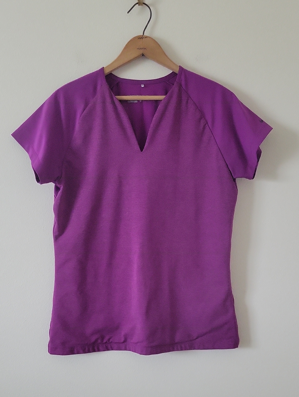 Nike Golf Dri-Fit Stay Cool Purple Short Sleeve Tee Size Large